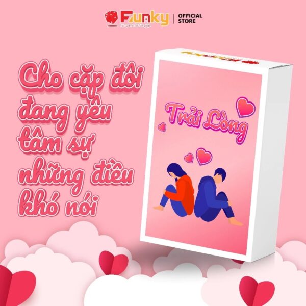 Bộ Bài Tình Yêu Trải lòng, Các Câu Hỏi Chủ Đề Dành Cho Cặp Đôi Đang Yêu Tâm Sự Những Điều Khó Nói Thương Hiệu Funky