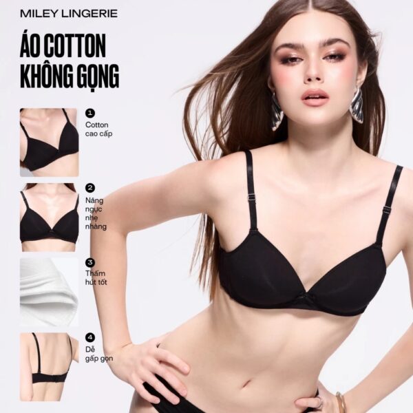 Áo Ngực Nữ Cotton Không Gọng Miley Lingerie