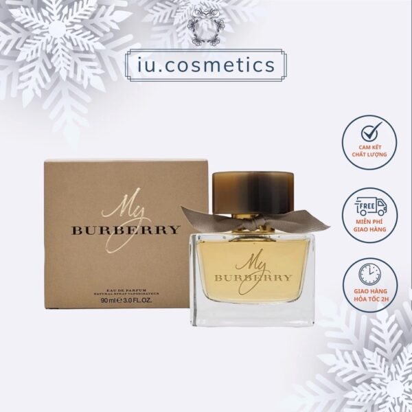 Nước hoa nữ My Burberry dung tích 90ml - Dầu thơm quyến rũ, hương thơm tinh tế sang trọng