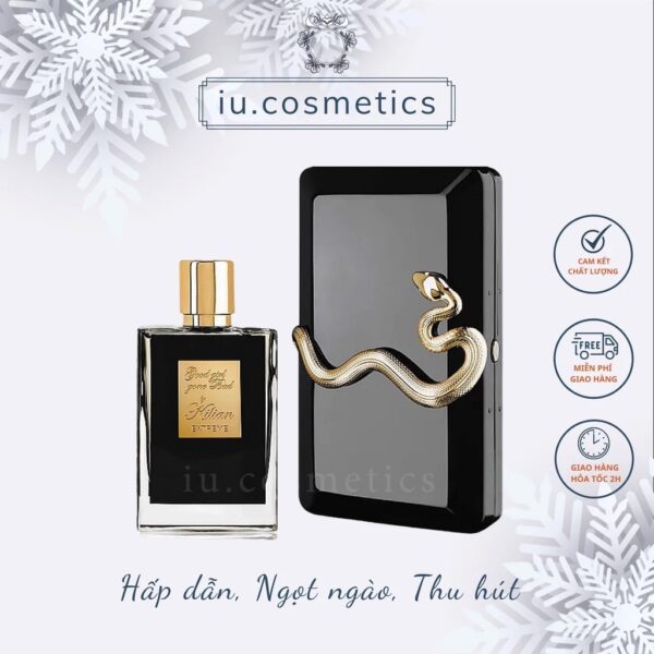 Nước hoa nữ Kilian Rắn Đen Good girl gone bad Extreme 50ml - Dầu thơm gỗ xạ hương đẳng cấp quyến rũ