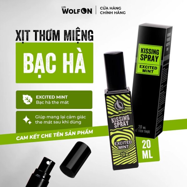 Xịt Thơm Miệng Hương Bạc Hà The Mát